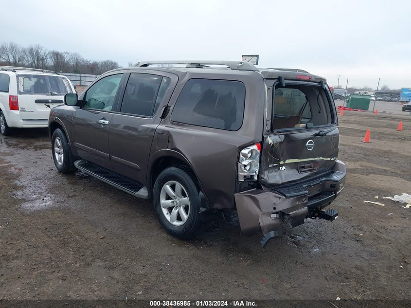2014 Nissan Armada Sv VIN: 5N1BA0ND7EN608766 Lot: 38436985