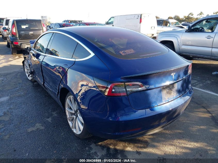 2017 Tesla Model 3 Long Range/Standard VIN: 5YJ3E1EA9HF001053 Lot: 38436999