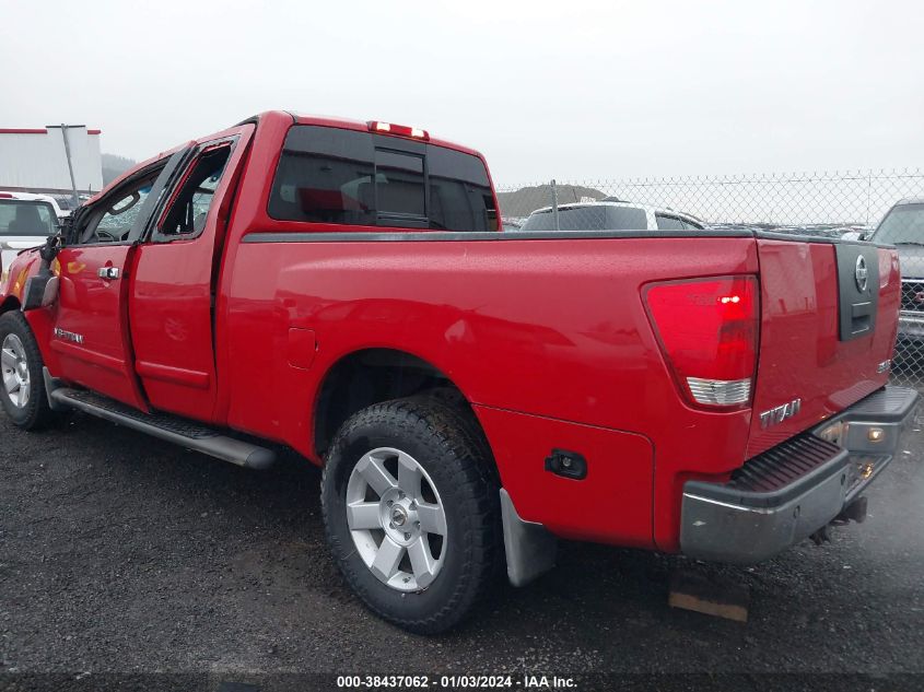 1N6AA06BX6N521276 2006 Nissan Titan Le