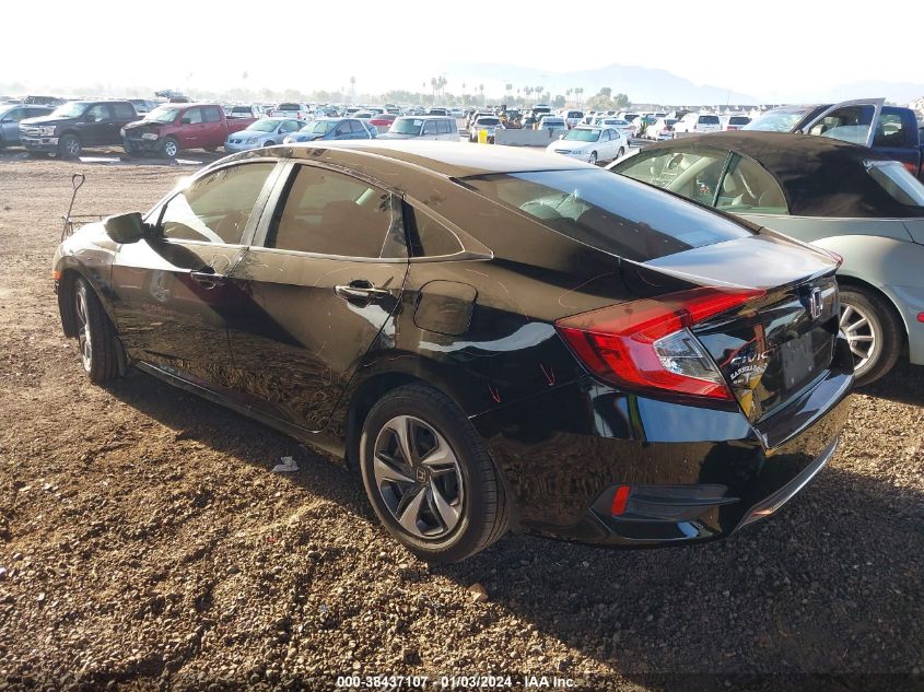 19XFC2F67KE045746 2019 Honda Civic Lx