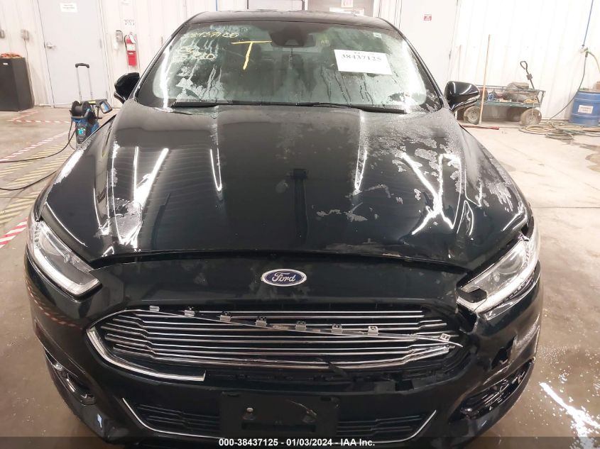 2014 Ford Fusion Titanium VIN: 3FA6P0K92ER313498 Lot: 38437125