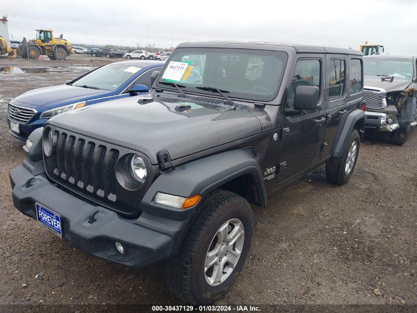 2020 Jeep Wrangler Unlimited Sport S 4X4 VIN: 1C4HJXDN6LW259625 Lot: 38437129