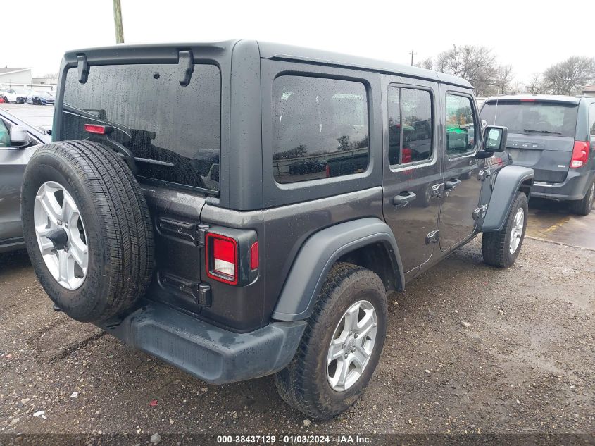 2020 Jeep Wrangler Unlimited Sport S 4X4 VIN: 1C4HJXDN6LW259625 Lot: 38437129