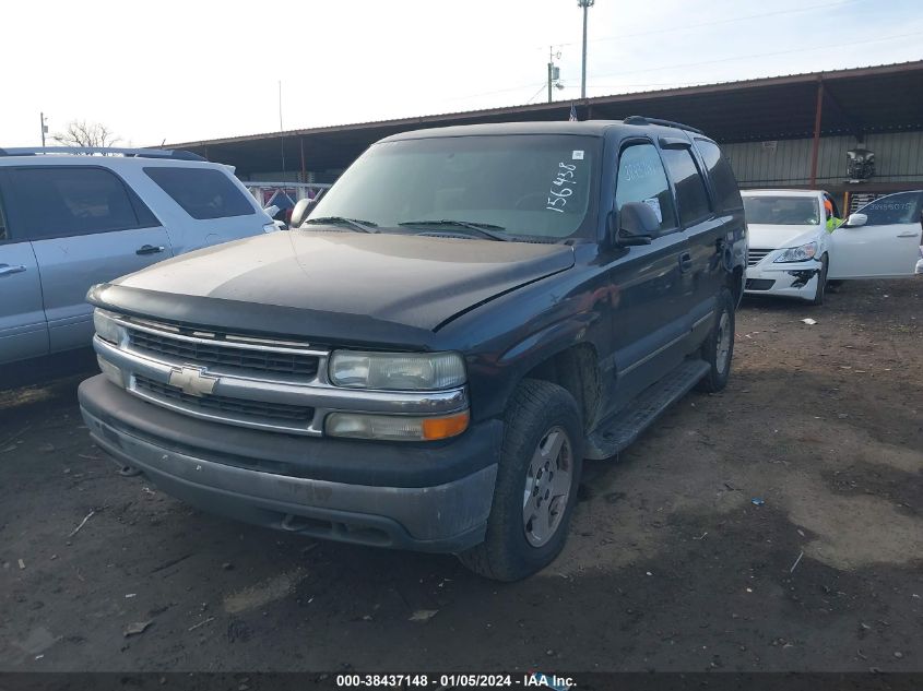 2004 Chevrolet Tahoe Ls VIN: 1GNEK13Z14R156458 Lot: 38437148