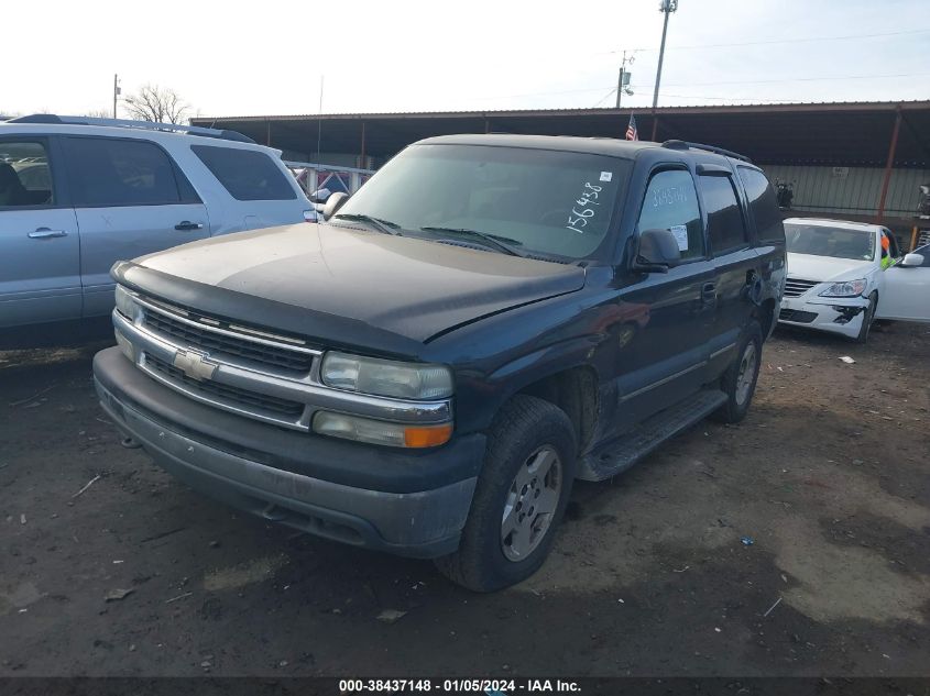 2004 Chevrolet Tahoe Ls VIN: 1GNEK13Z14R156458 Lot: 38437148