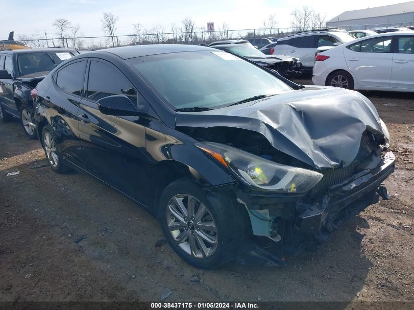 KMHDH4AEXFU414993 2015 Hyundai Elantra Se (Ulsan Plant)