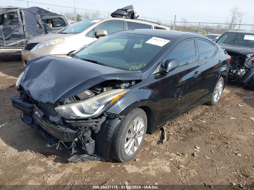 KMHDH4AEXFU414993 2015 Hyundai Elantra Se (Ulsan Plant)