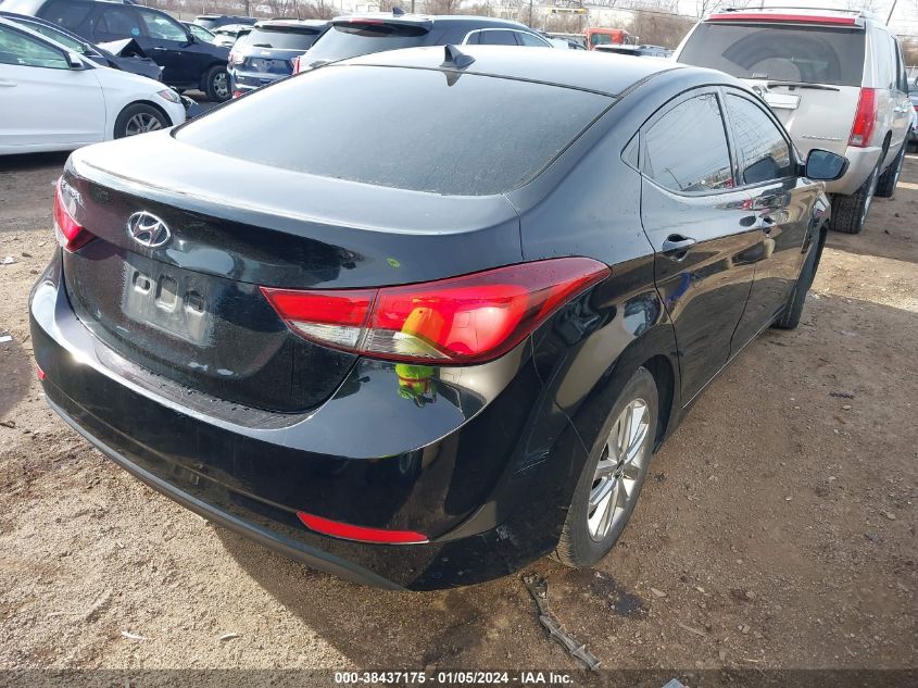 KMHDH4AEXFU414993 2015 Hyundai Elantra Se (Ulsan Plant)