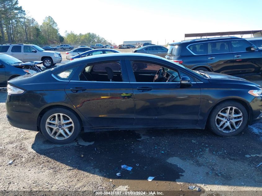 2016 Ford Fusion Se VIN: 3FA6P0H75GR262927 Lot: 38437187