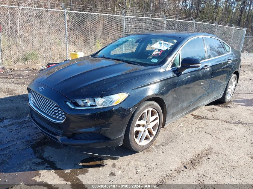 2016 Ford Fusion Se VIN: 3FA6P0H75GR262927 Lot: 38437187