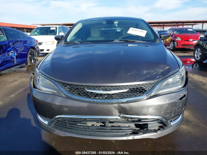 2015 Chrysler 200 Limited VIN: 1C3CCCABXFN676784 Lot: 38437205