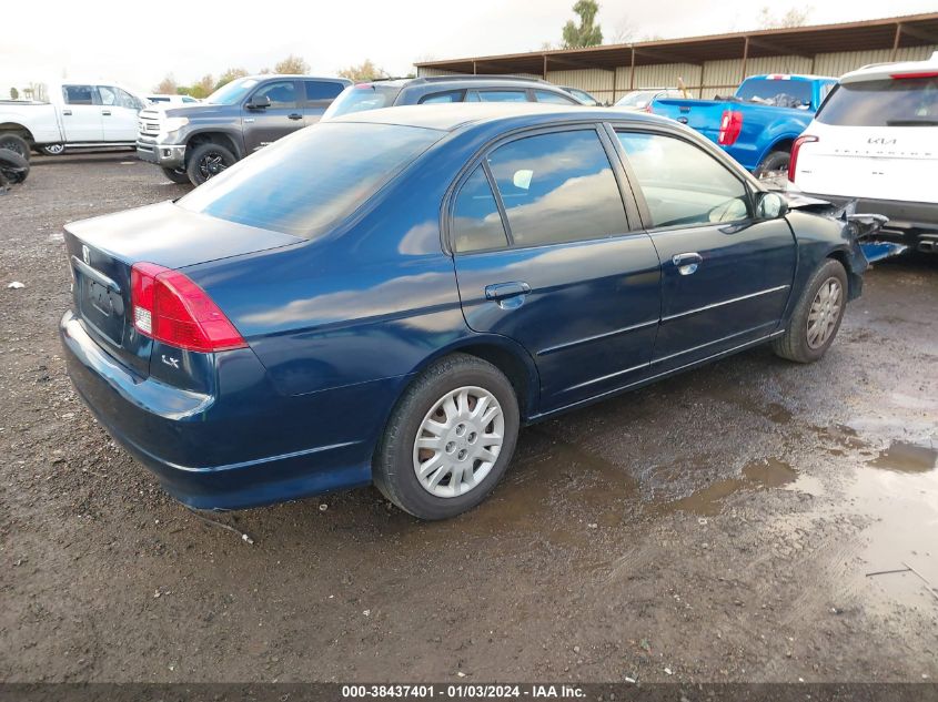 2HGES16554H590398 2004 Honda Civic Lx