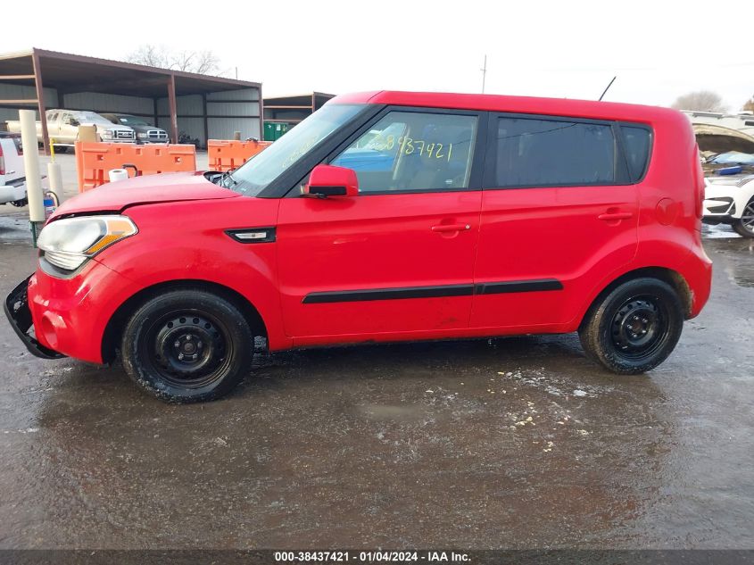 2013 Kia Soul VIN: KNDJT2A50D7617784 Lot: 38437421