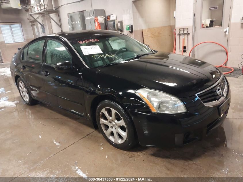 2007 Nissan Maxima 3.5 Sl VIN: 1N4BA41E37C837038 Lot: 38592625