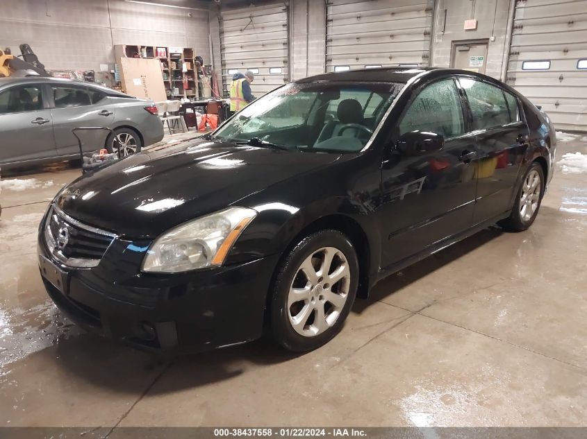 2007 Nissan Maxima 3.5 Sl VIN: 1N4BA41E37C837038 Lot: 38592625