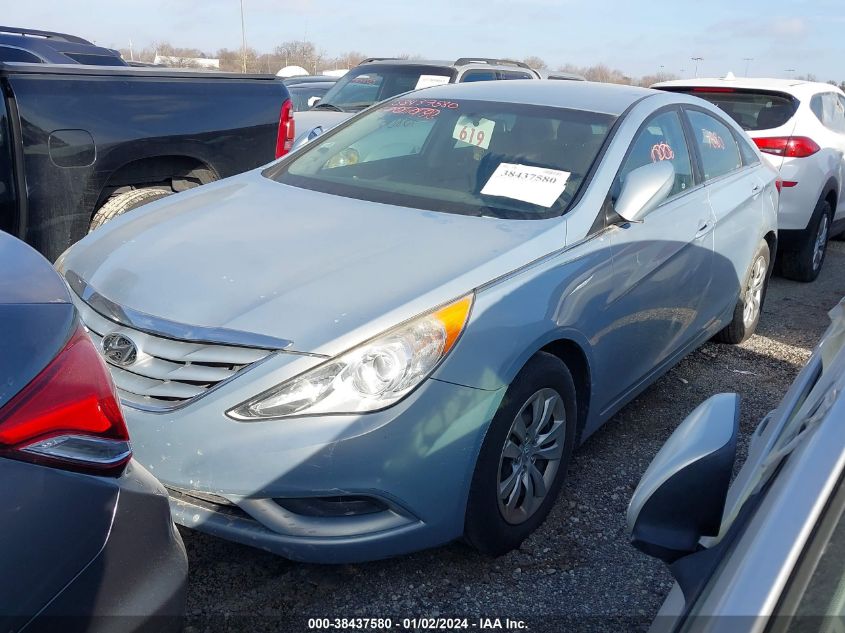 2012 Hyundai Sonata Gls VIN: 5NPEB4AC7CH330631 Lot: 38437580