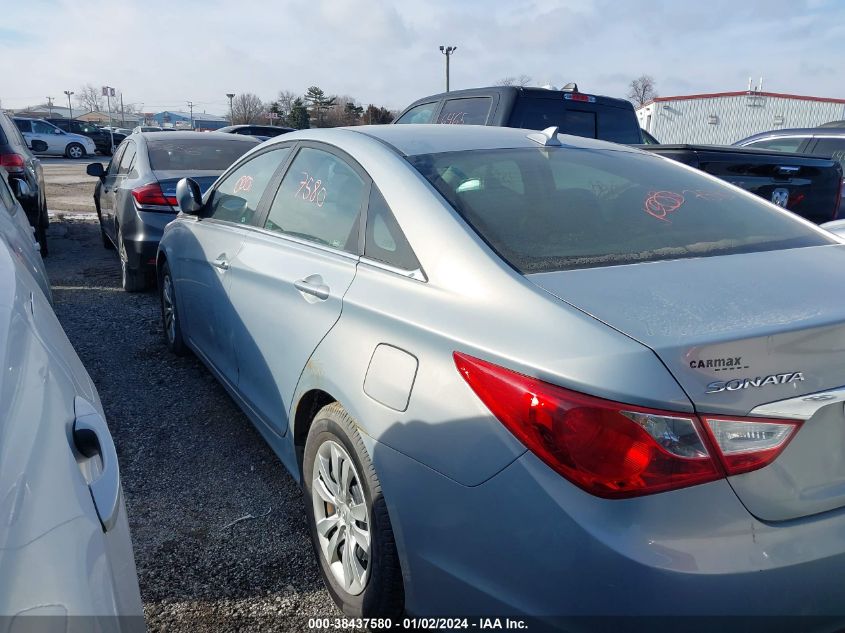 2012 Hyundai Sonata Gls VIN: 5NPEB4AC7CH330631 Lot: 38437580