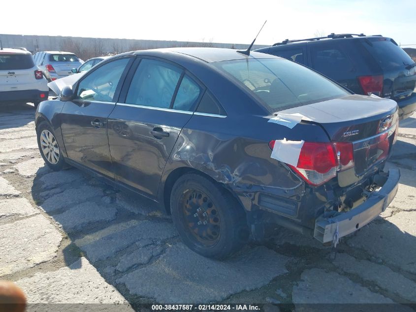 2011 Chevrolet Cruze 1Lt VIN: 1G1PF5S92B7116860 Lot: 38437587