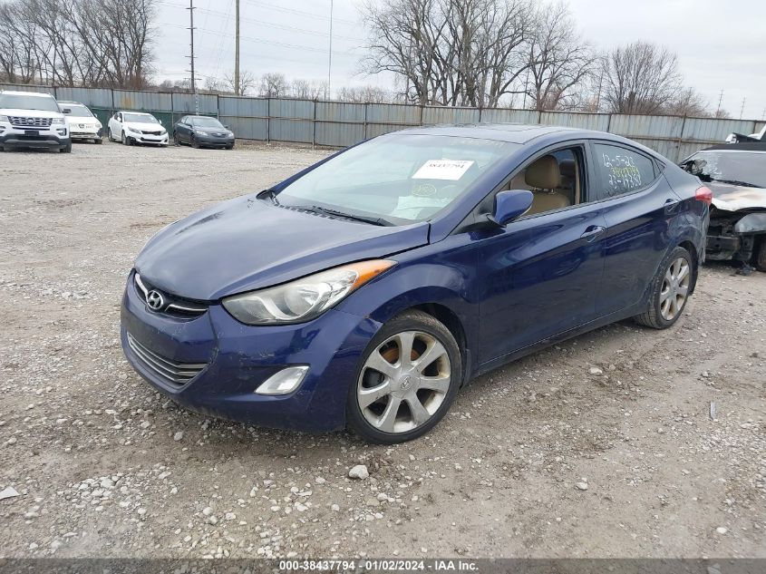 5NPDH4AE5DH224126 2013 Hyundai Elantra Limited