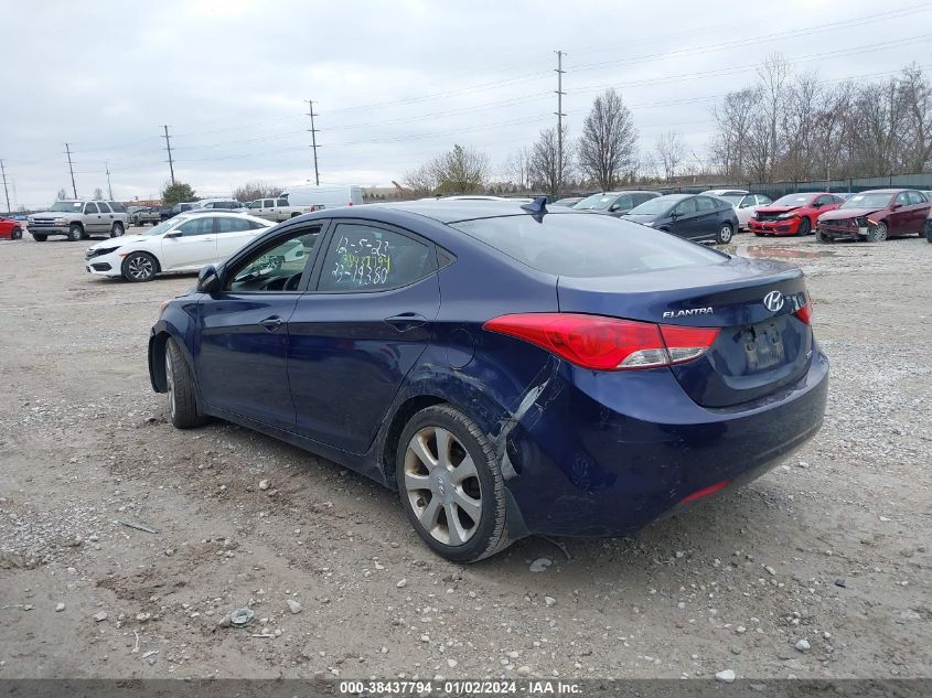 5NPDH4AE5DH224126 2013 Hyundai Elantra Limited