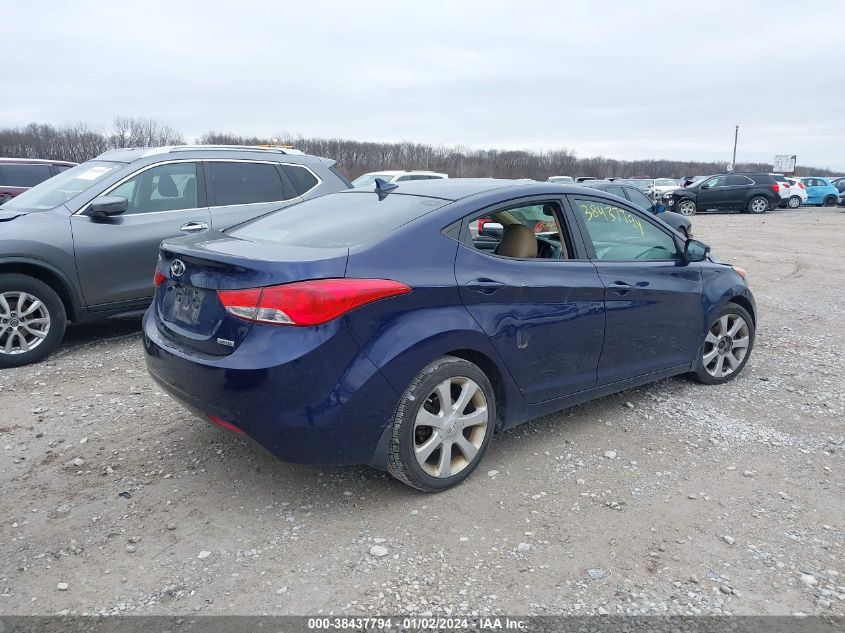 5NPDH4AE5DH224126 2013 Hyundai Elantra Limited