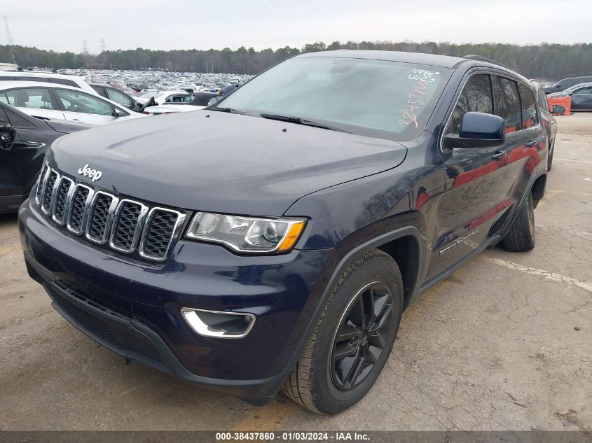 1C4RJEAG6HC614817 2017 Jeep Grand Cherokee Laredo 4X2