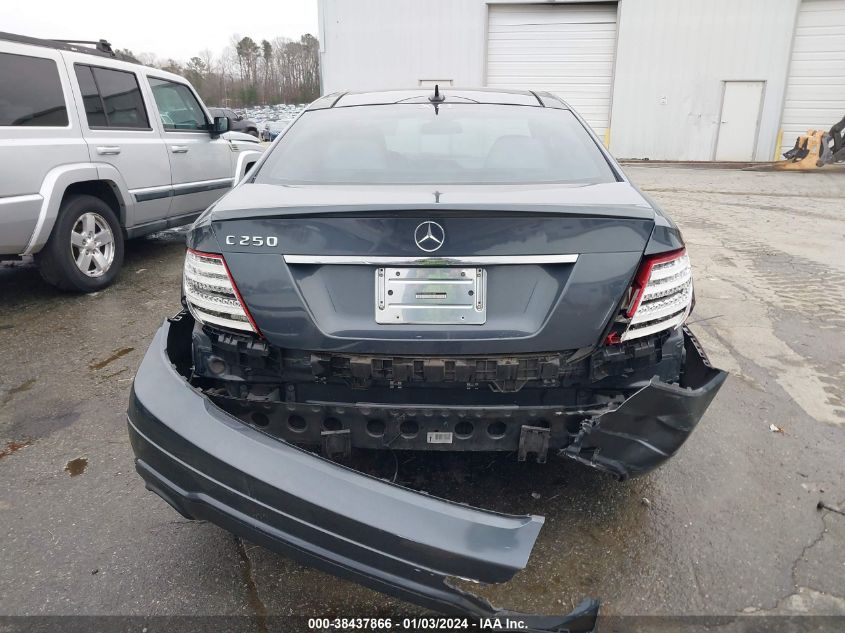 WDDGJ4HB6EG262568 2014 Mercedes-Benz C 250