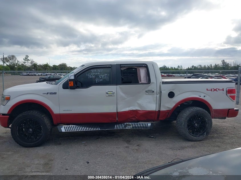 1FTFW1ET7DFA81180 2013 Ford F-150 Lariat