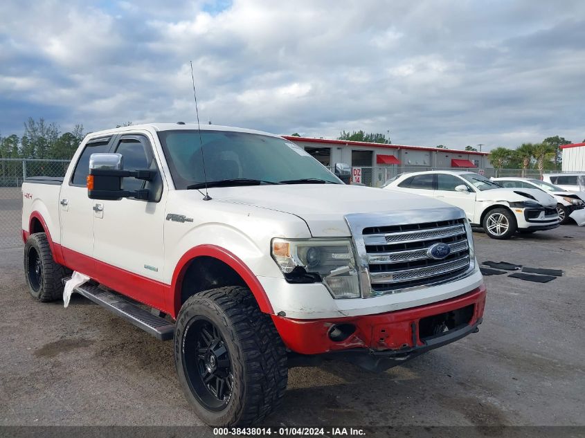 1FTFW1ET7DFA81180 2013 Ford F-150 Lariat