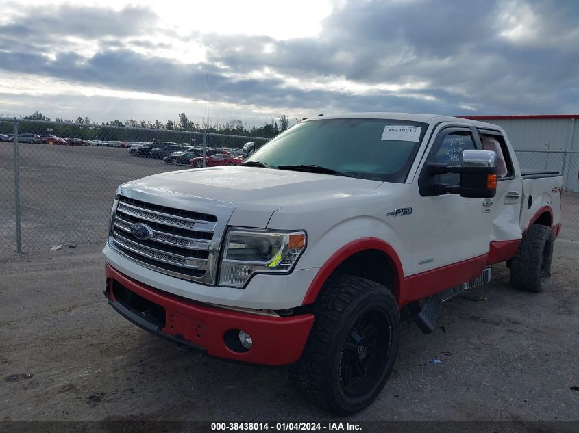 1FTFW1ET7DFA81180 2013 Ford F-150 Lariat