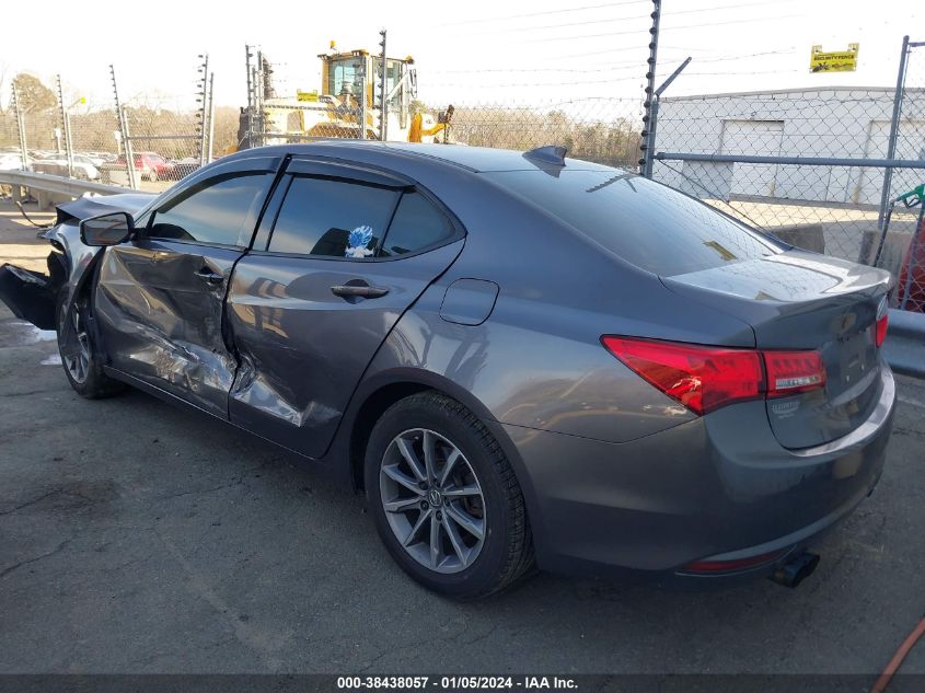 19UUB1F33JA011087 2018 Acura Tlx