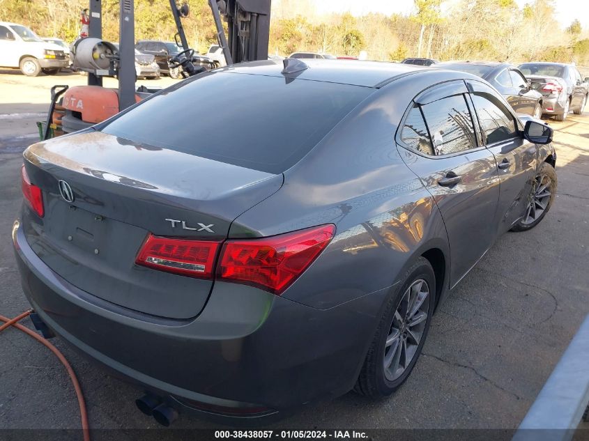 19UUB1F33JA011087 2018 Acura Tlx