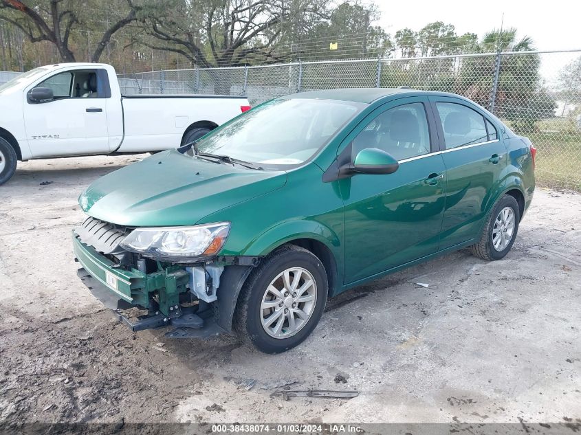 2018 Chevrolet Sonic Lt Auto VIN: 1G1JD5SH4J4101490 Lot: 38438074