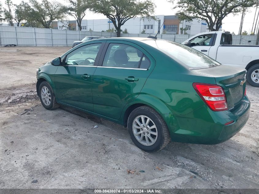 2018 Chevrolet Sonic Lt Auto VIN: 1G1JD5SH4J4101490 Lot: 38438074