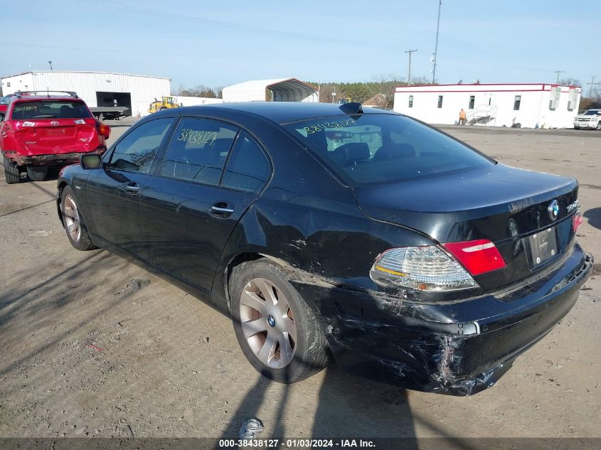 WBAHN83597DT76352 2007 BMW 750Li