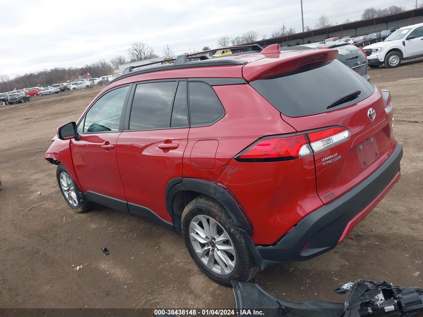 2022 Toyota Corolla Cross Le VIN: 7MUCAABG4NV012463 Lot: 38438148