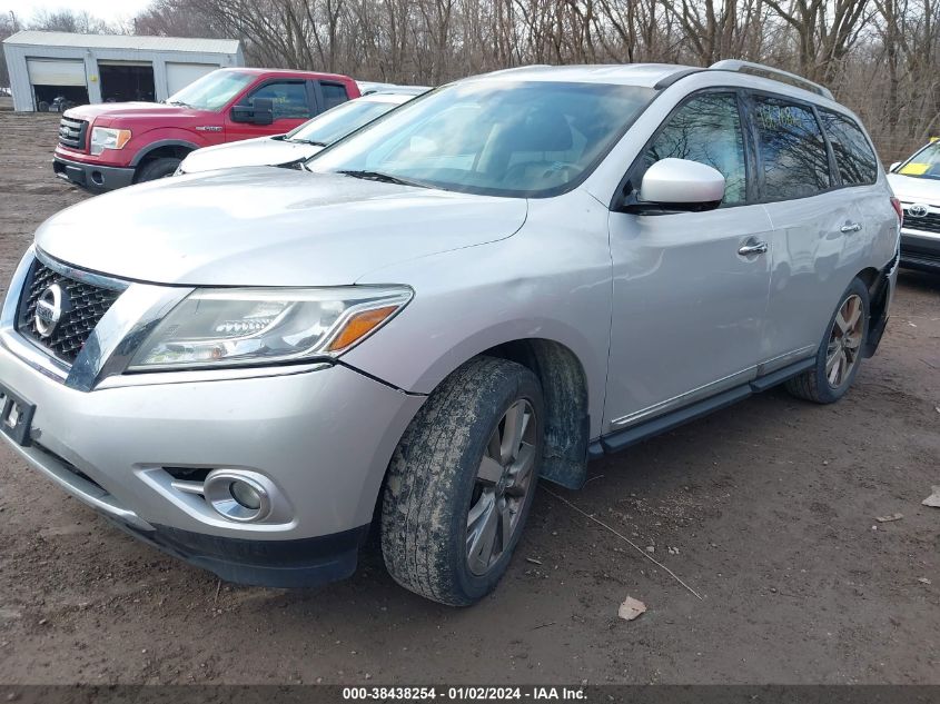 2013 Nissan Pathfinder Platinum VIN: 5N1AR2MMXDC641630 Lot: 38438254