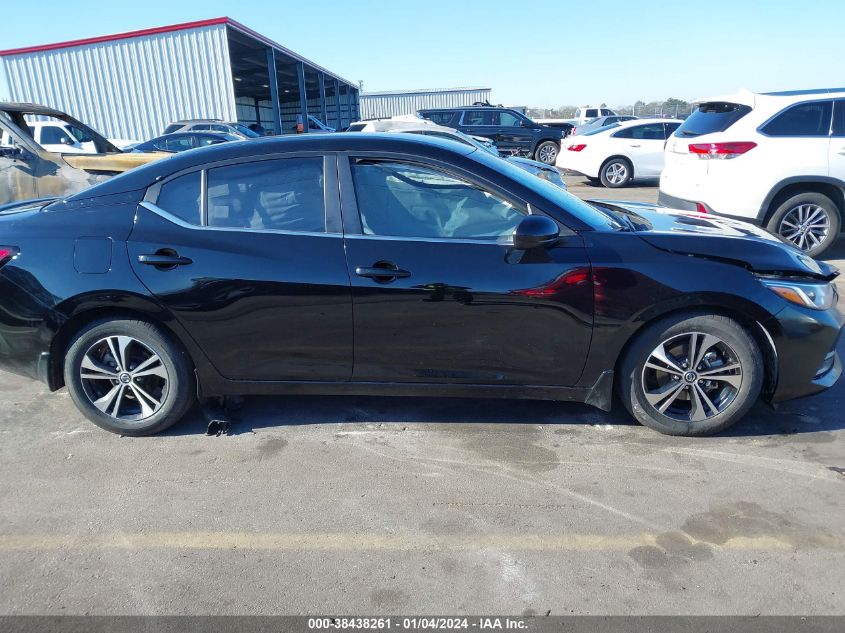 2022 Nissan Sentra Sv Xtronic Cvt VIN: 3N1AB8CV8NY246170 Lot: 38438261