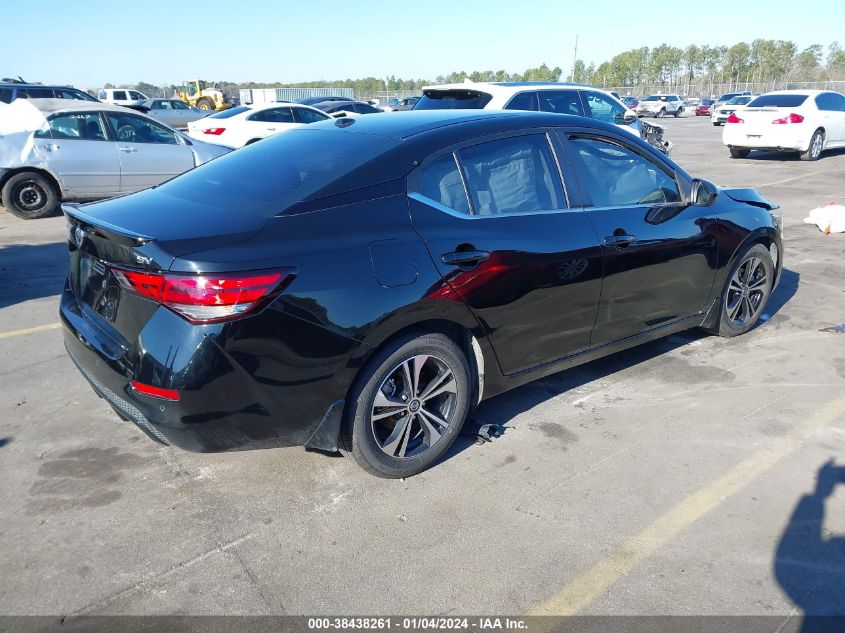 2022 Nissan Sentra Sv Xtronic Cvt VIN: 3N1AB8CV8NY246170 Lot: 38438261