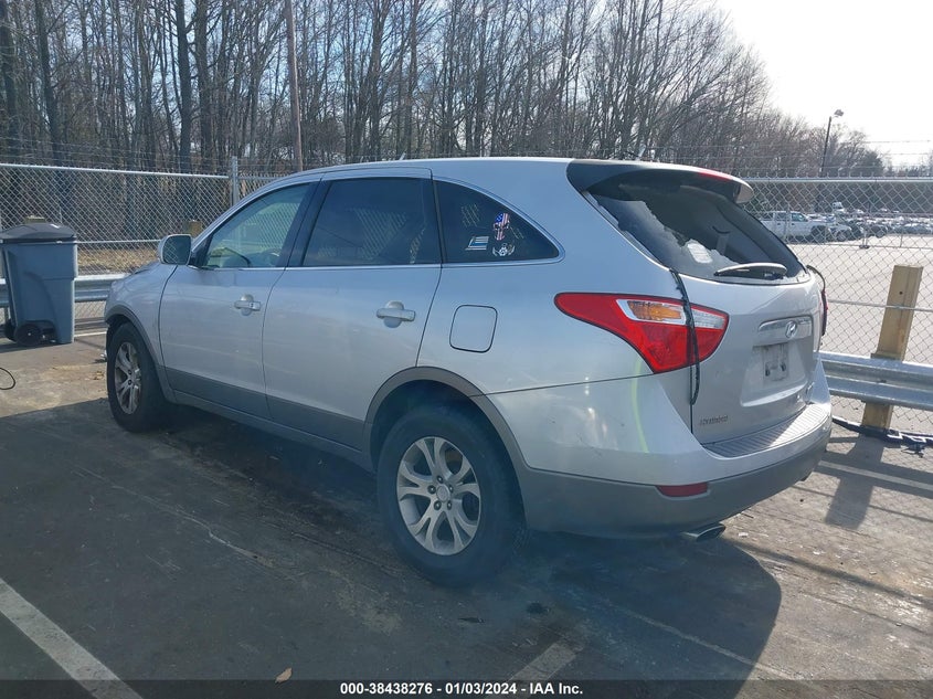 2008 Hyundai Veracruz Gls/Limited/Se VIN: KM8NU13C18U033966 Lot: 38438276