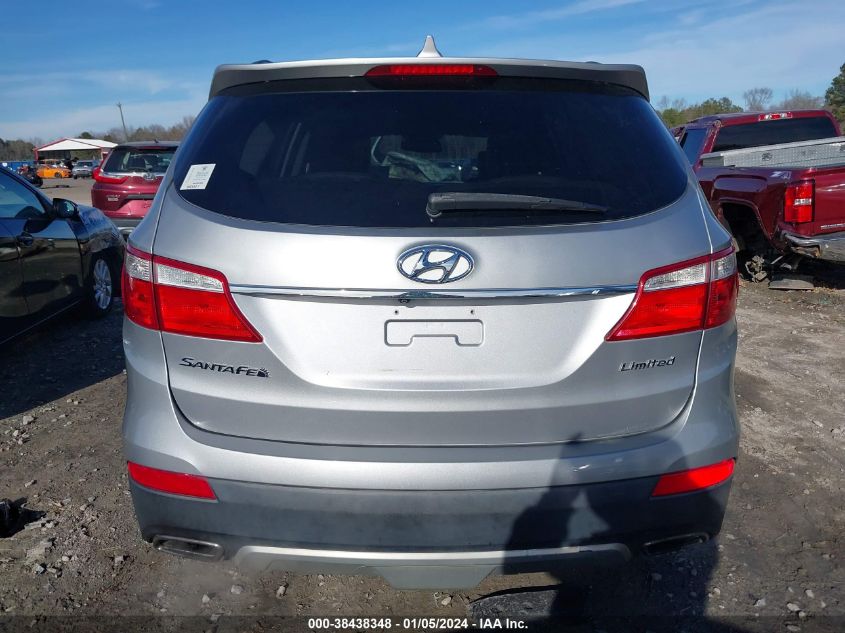 2013 Hyundai Santa Fe Limited VIN: KM8SR4HFXDU032253 Lot: 38438348