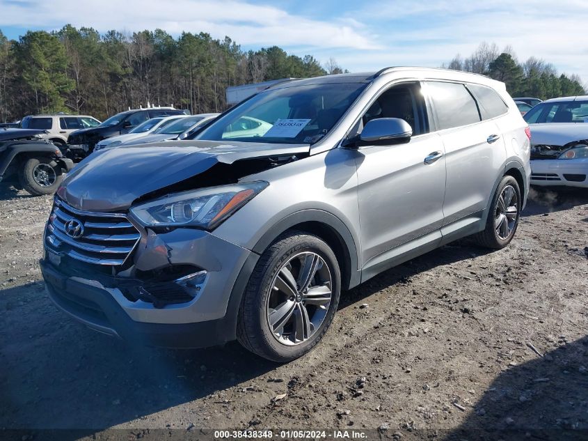 2013 Hyundai Santa Fe Limited VIN: KM8SR4HFXDU032253 Lot: 38438348