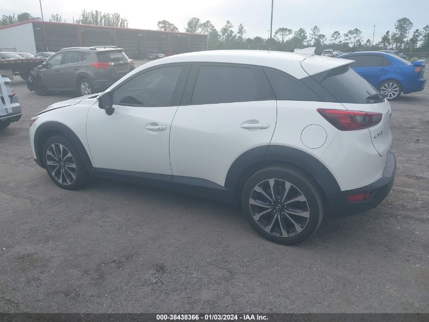 2019 Mazda Cx-3 Touring VIN: JM1DKDC72K1450693 Lot: 38438366