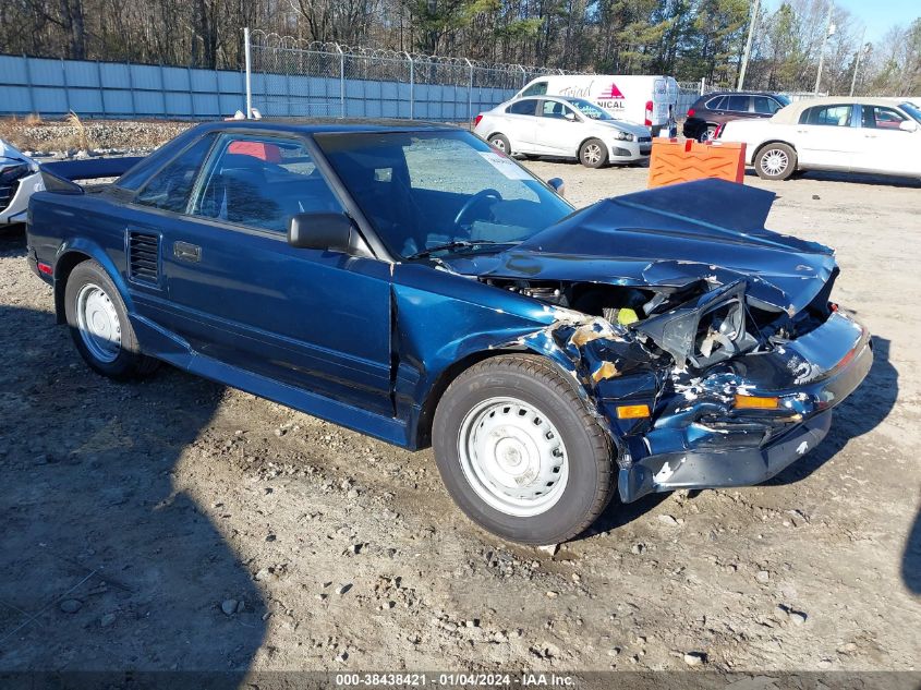 1988 Toyota Mr2 VIN: JT2AW15C8J0124135 Lot: 38438421