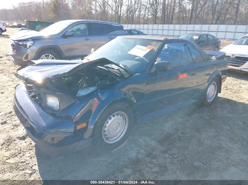 1988 Toyota Mr2 VIN: JT2AW15C8J0124135 Lot: 38438421