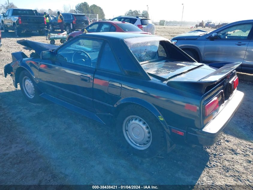 1988 Toyota Mr2 VIN: JT2AW15C8J0124135 Lot: 38438421