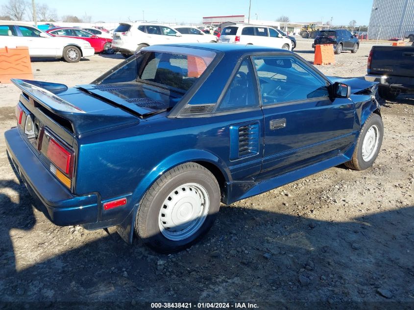 1988 Toyota Mr2 VIN: JT2AW15C8J0124135 Lot: 38438421