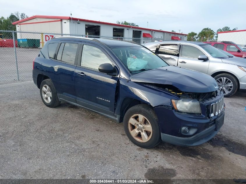 2014 Jeep Compass Sport VIN: 1C4NJCBA3ED777220 Lot: 38438441