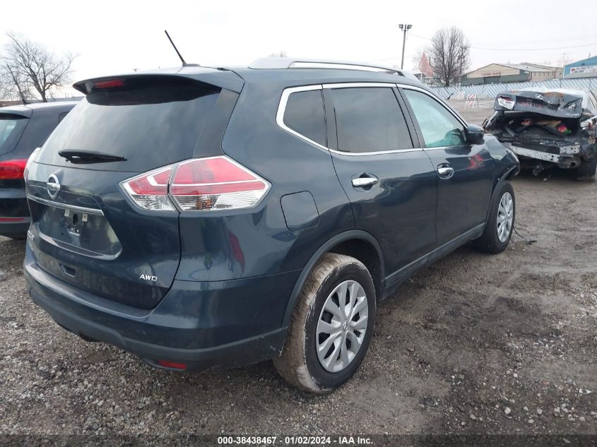 5N1AT2MV4GC861036 2016 Nissan Rogue S