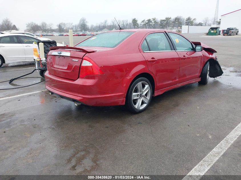 3FAHP0KC4AR205835 2010 Ford Fusion Sport